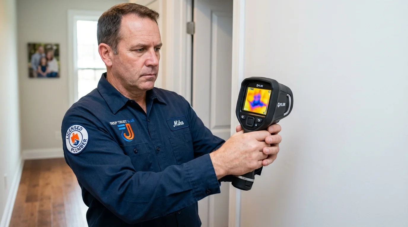Thermal imaging leak detection by Johns Plumbing LLC in Brewton